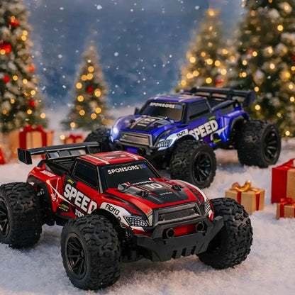 High-Speed RC Off-Road Car Alloy Body LED Headlights Red SPECIFICATIONS High-Speed RC Off-Road Car Brand Name: NONE Design: Dirt Bike Features: Remote Control High-concerned chemical: None Is Batteries Included: Yes Is Electric: Lithium battery Material: