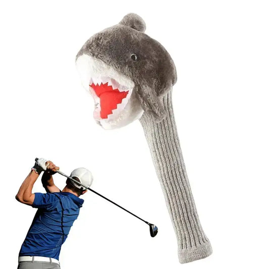 Plush Golf Head Covers Driver Headcover With Funny Stuffed Shark Sportsman Specialty Products