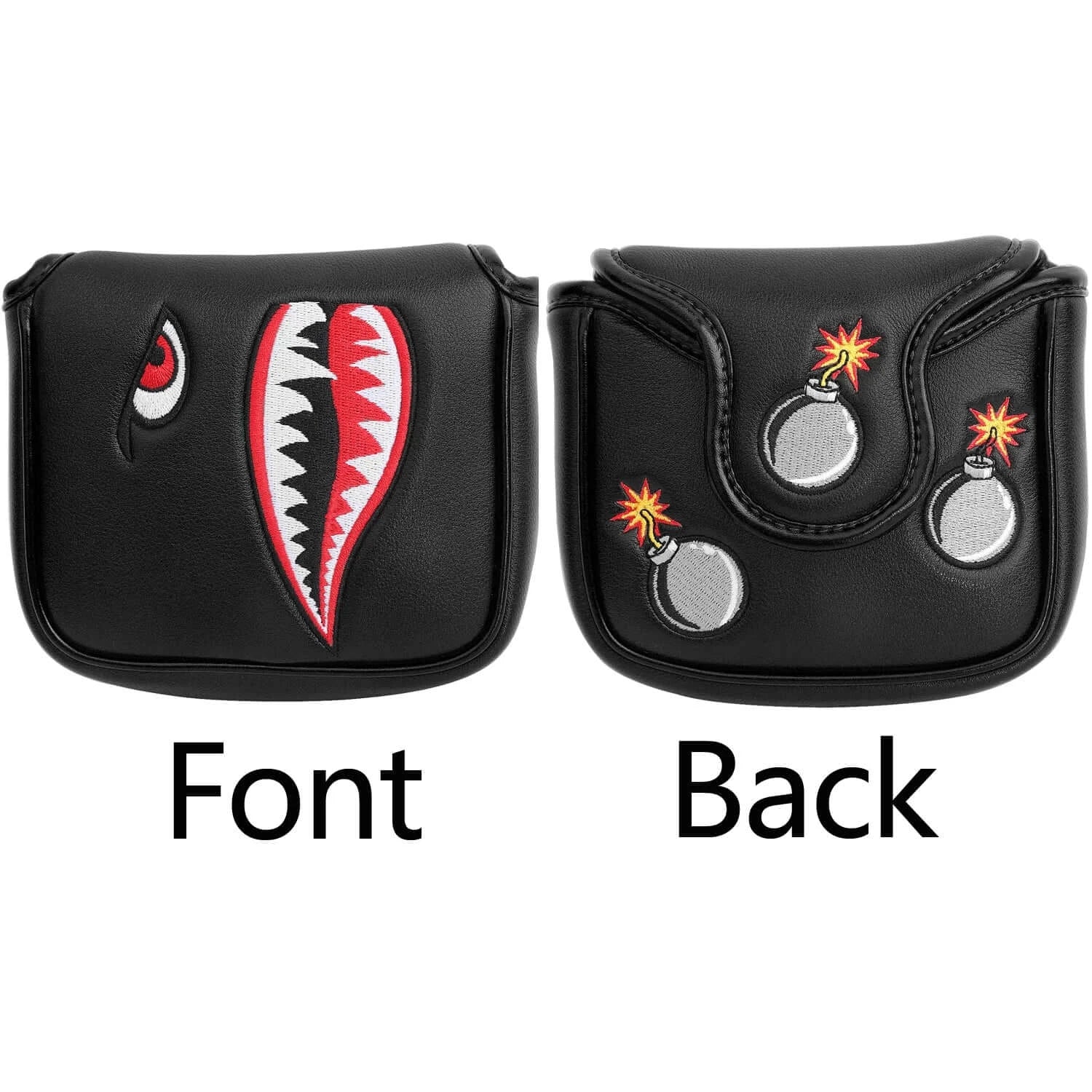 Square Mallet Putter Cover Golf Headcover For TaylorMade Spider X Sportsman Specialty Products