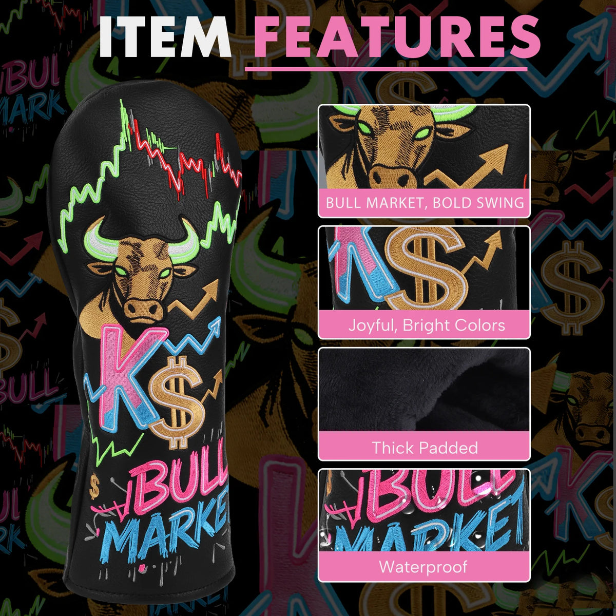 Funny Golf Accessories for Men, Golf Club Covers