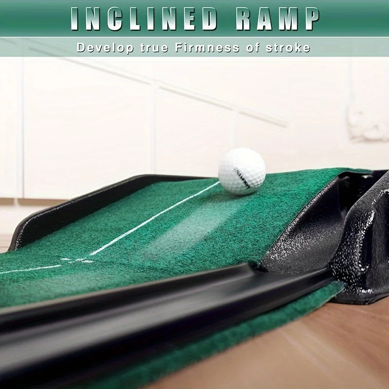 Premium Golf Putting Mat - Realistic Rolling Surface with Advanced Alignment Sportsman Specialty Products