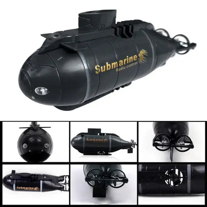 Rc Submarine 2.4G Electric Submarine Boat 6 Channel MiniRc Submarine 2.4G Electric Submarine Boat - Mini