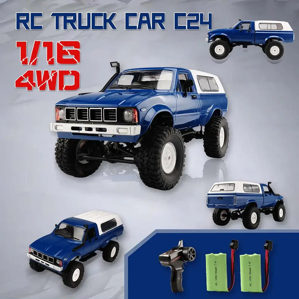 WPL C24 Remote Control Truck RC Car Sportsman Specialty Products