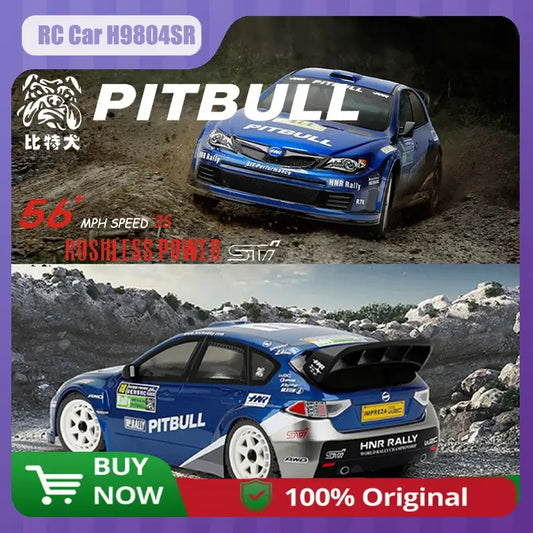 New 110 RC Cars RC HNR Hongnuo H9804SR PITBULL four-wheel drive high-speed RC car image.