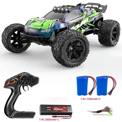 18 Large Size RC Car 60KMH High-Speed RC Drift Racing Car with remote control and batteries.
