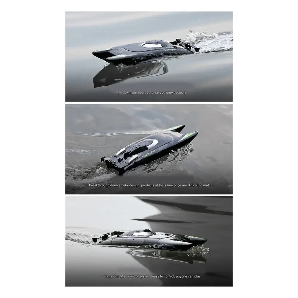 RC Racing Boat For Adults - 2.4 Ghz RC Boat High Speed Electronic