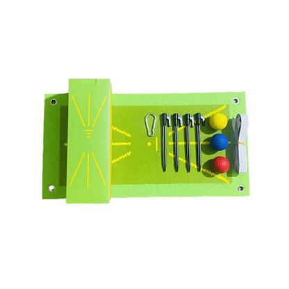 Golf Auxiliary Training Mat for Swing Correction Training
