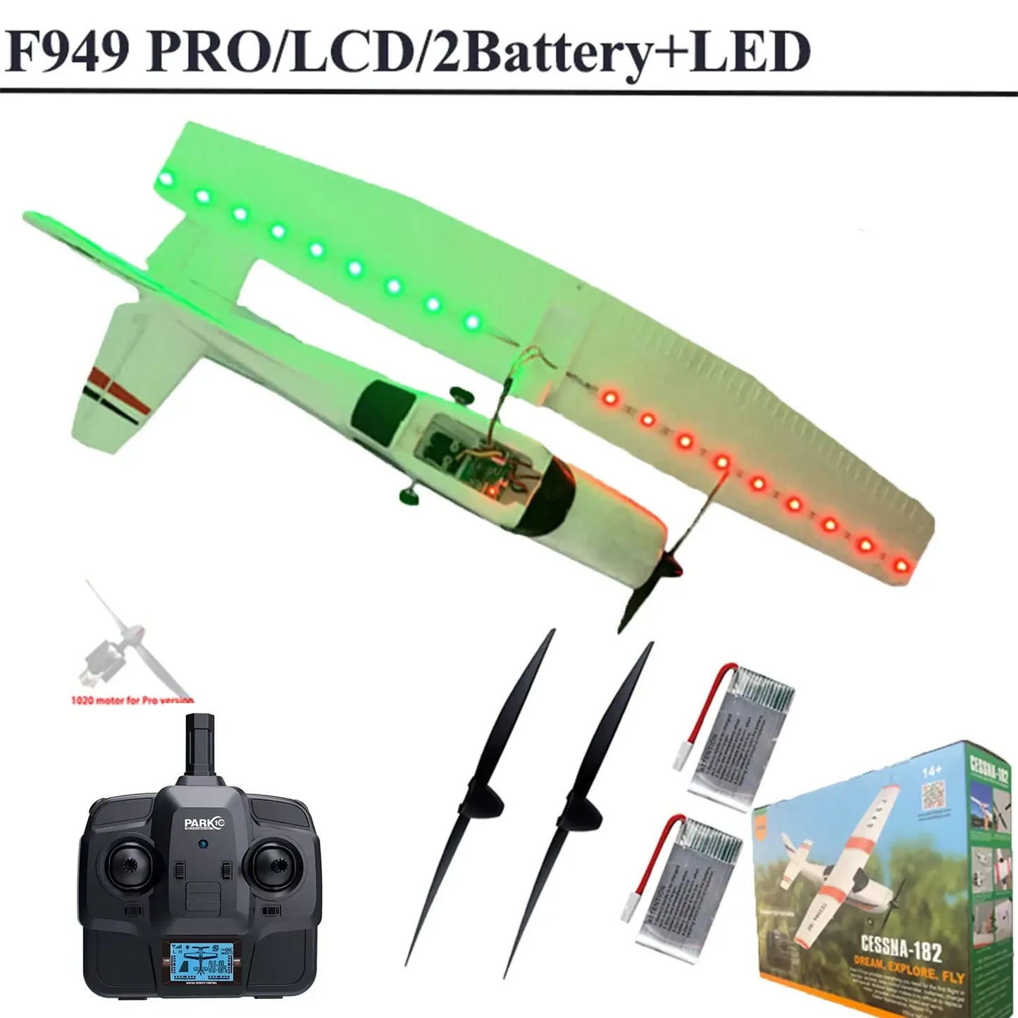 WLtoys F949 2.4G 3D6G 3Ch RC Airplane Fixed Wing Plane