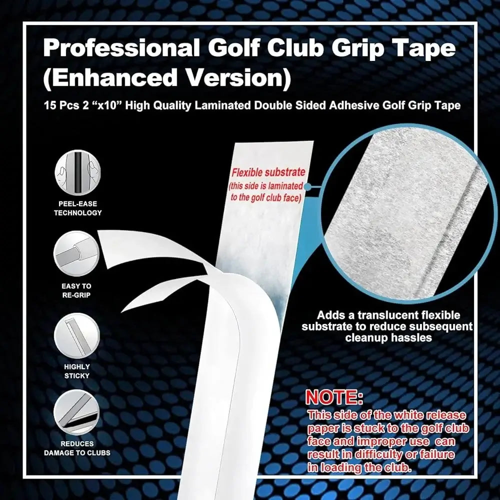 Golf Club Grips Standard Midsize Rubber Material Shock Absorption Anti Slip Sportsman Specialty Products
