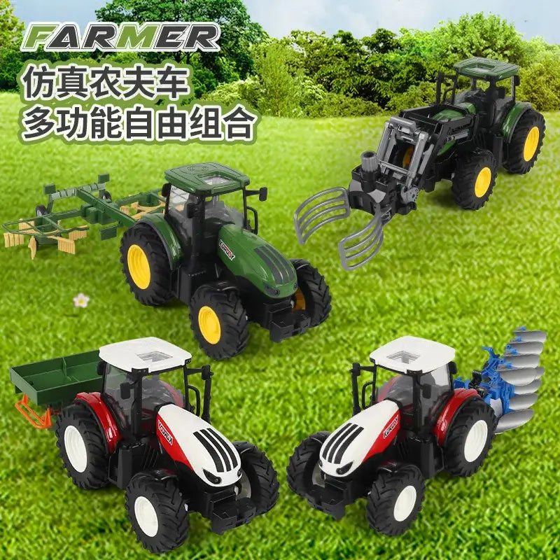 RC Farm Tractors Car 1/24 Radio Controlled Cars and Trucks