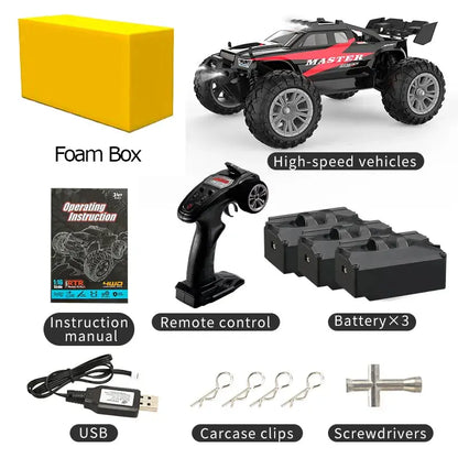 KF15 1:16 RC Car 2.4G Remote Control Racing Car 4WD Off-Road Sportsman Specialty Products