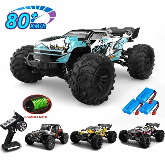 1:16 80km/h Brushless RC Drift Car With LED Lights80kmh Brushless RC Drift Car With LED Lights