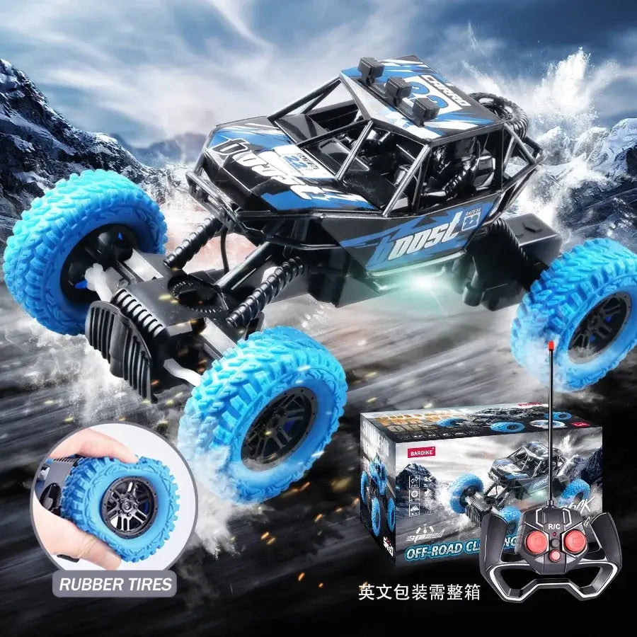 Remote Control Off Road Toy Car Colorful Flashing Lights