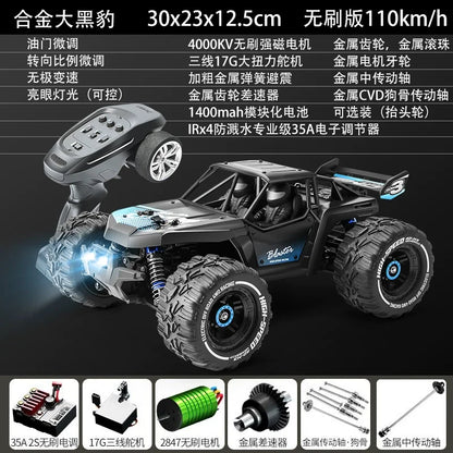 high-speed brushless RC car Four-Wheel Drive Off-Road Racing