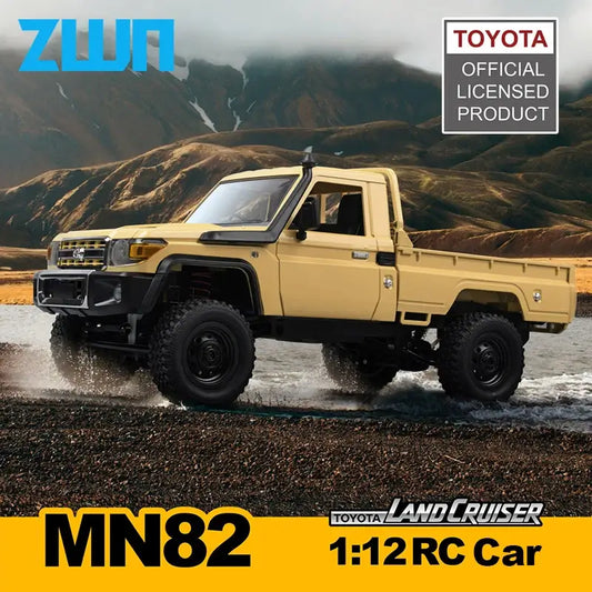 ZWN MN82 1:12 Retro Rc Car With LED Lights Full-scale Simulation LC79 Professional Sportsman Specialty Products