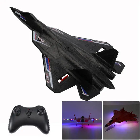 Rc Plane SU 57 Radio Controlled Airplane with Light Fixed Wing Sportsman Specialty Products