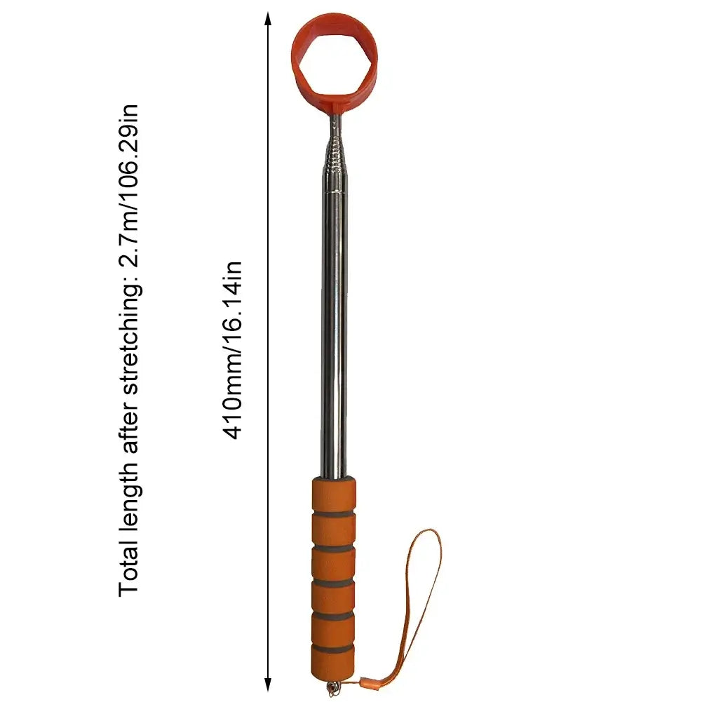 8.86 FT Telescopic Golf Ball Retriever Claw Sucker Tool Sportsman Specialty Products