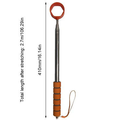 8.86 FT Telescopic Golf Ball Retriever Claw Sucker Tool Sportsman Specialty Products