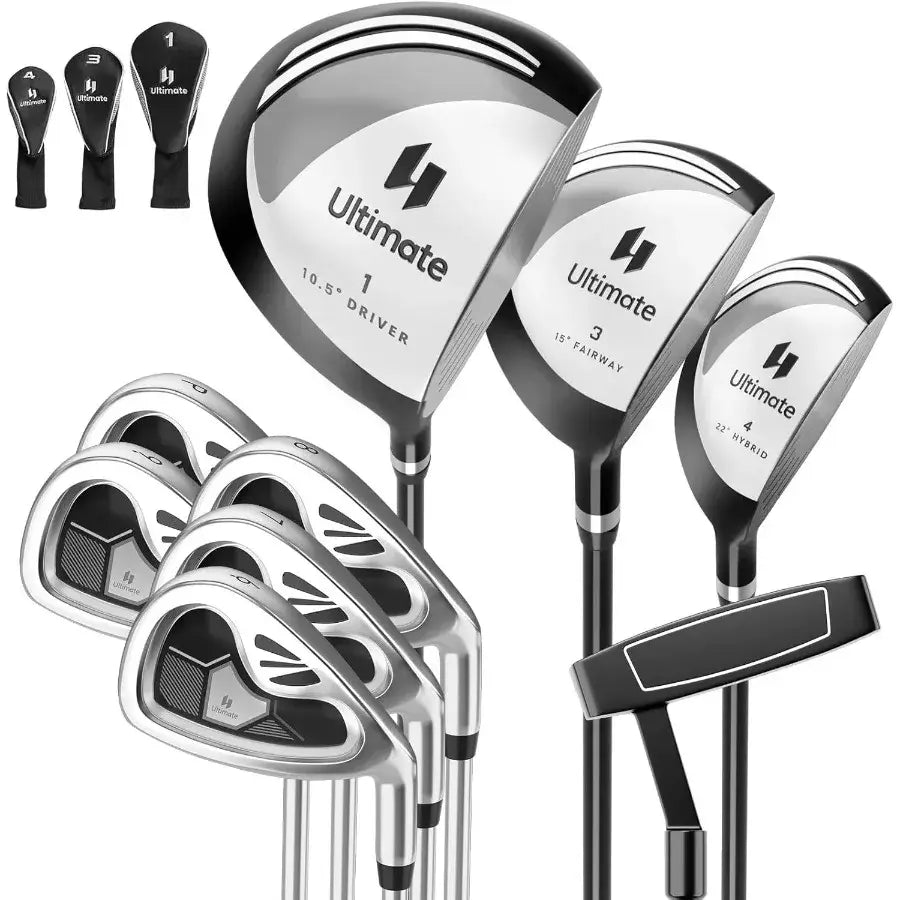 Men's Complete Golf Club Set RightHanded 9 11Piece Sportsman Specialty Products