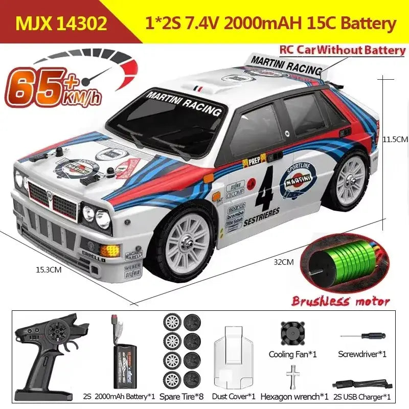 Hyper Go MJX 14209 14210 14301 14302 14303 1/14 4WD RC Car 75KM/H Sportsman Specialty Products