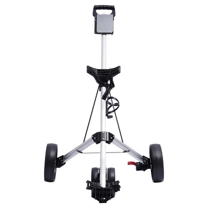 Sportsman Specialty Products Unisex Multi-functional 3-wheel Foldable Golf Push Cart Portable Lightweight