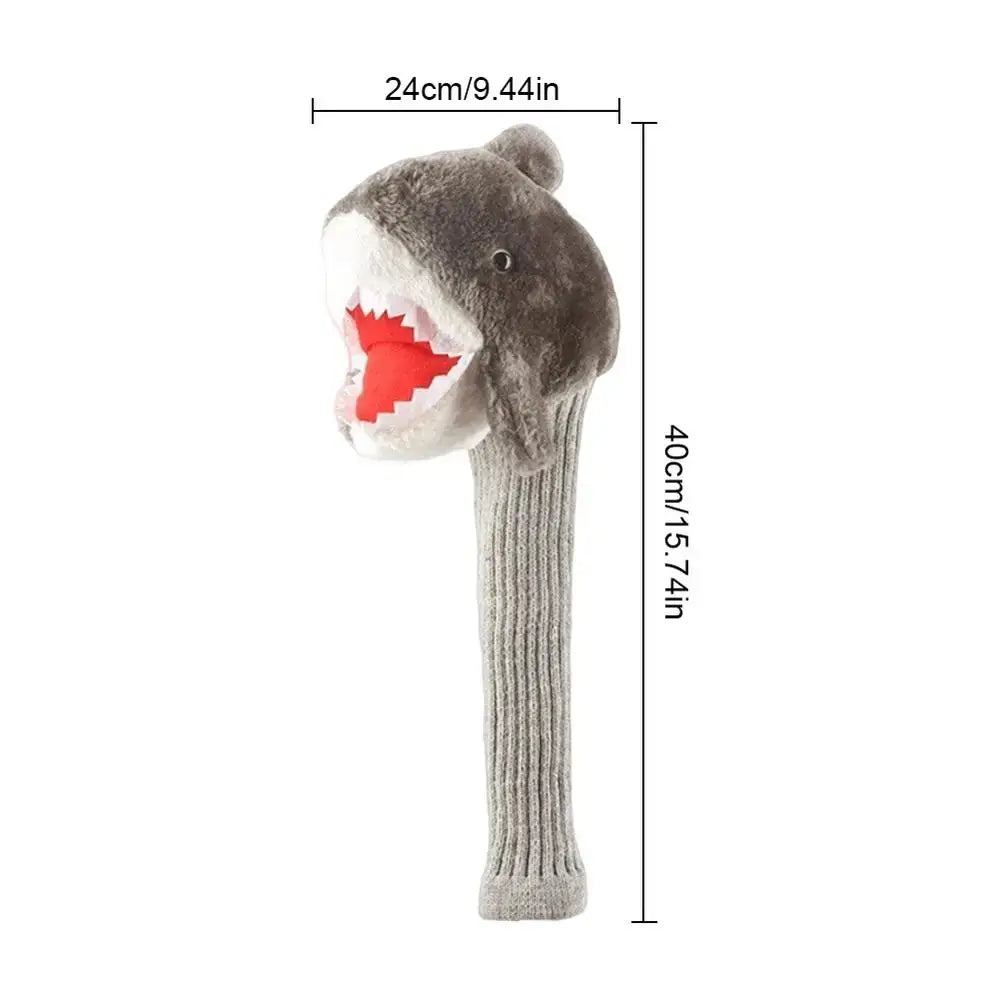 Plush Golf Head Covers Driver Headcover With Funny Stuffed Shark Sportsman Specialty Products