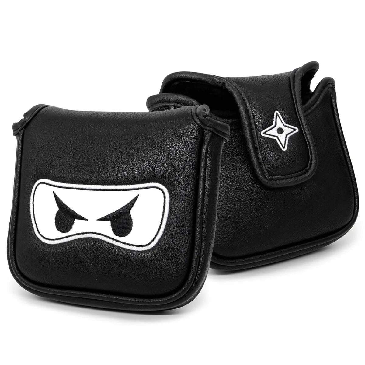 Aliennana Golf Club Headcover Set, Black Ninja Driver Head Cover Sportsman Specialty Products