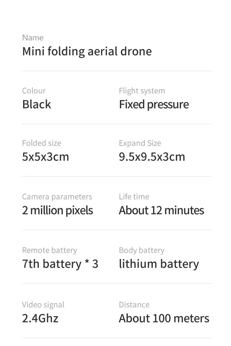 Xiaomi V2 Mini Drone Professional 8k Hd Camera 5g Wifi Fpv Air Pressure Sportsman Specialty Products