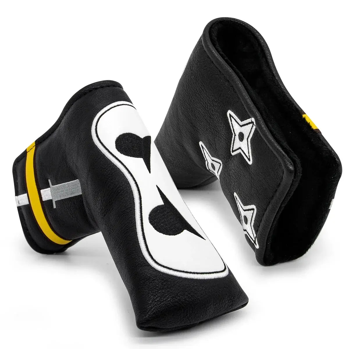 Aliennana Golf Club Headcover Set, Black Ninja Driver Head Cover Sportsman Specialty Products
