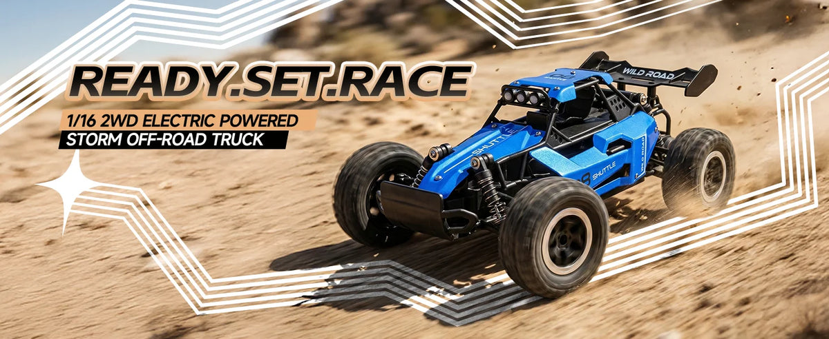 Rc Cars 1:16 2WD Off-Road RC Truck All Terrain