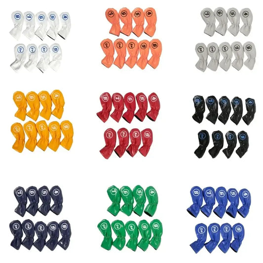 Golfs Iron Cover Iron Head Cover Golfs Head Cover Color PU Leathers Sportsman Specialty Products