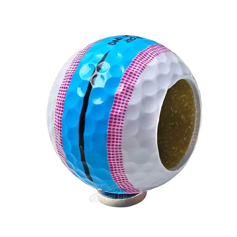 Golf Ball Appearance Cigar Holder with Magnet