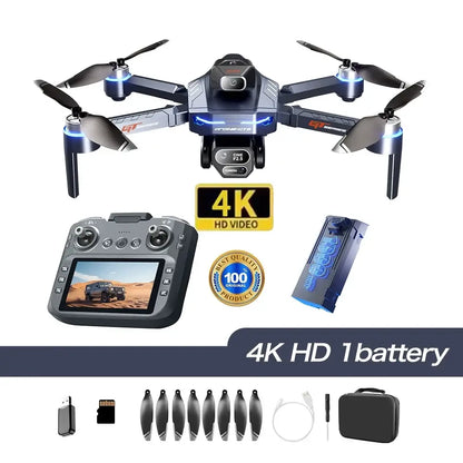  GT8 Drone 4K Professional Dual Camera with 4.3 inch remote control and high definition dual lens features.