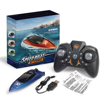 805 Mini RC Boat Radio Remote Controlled One-Button Shift Sportsman Specialty Products