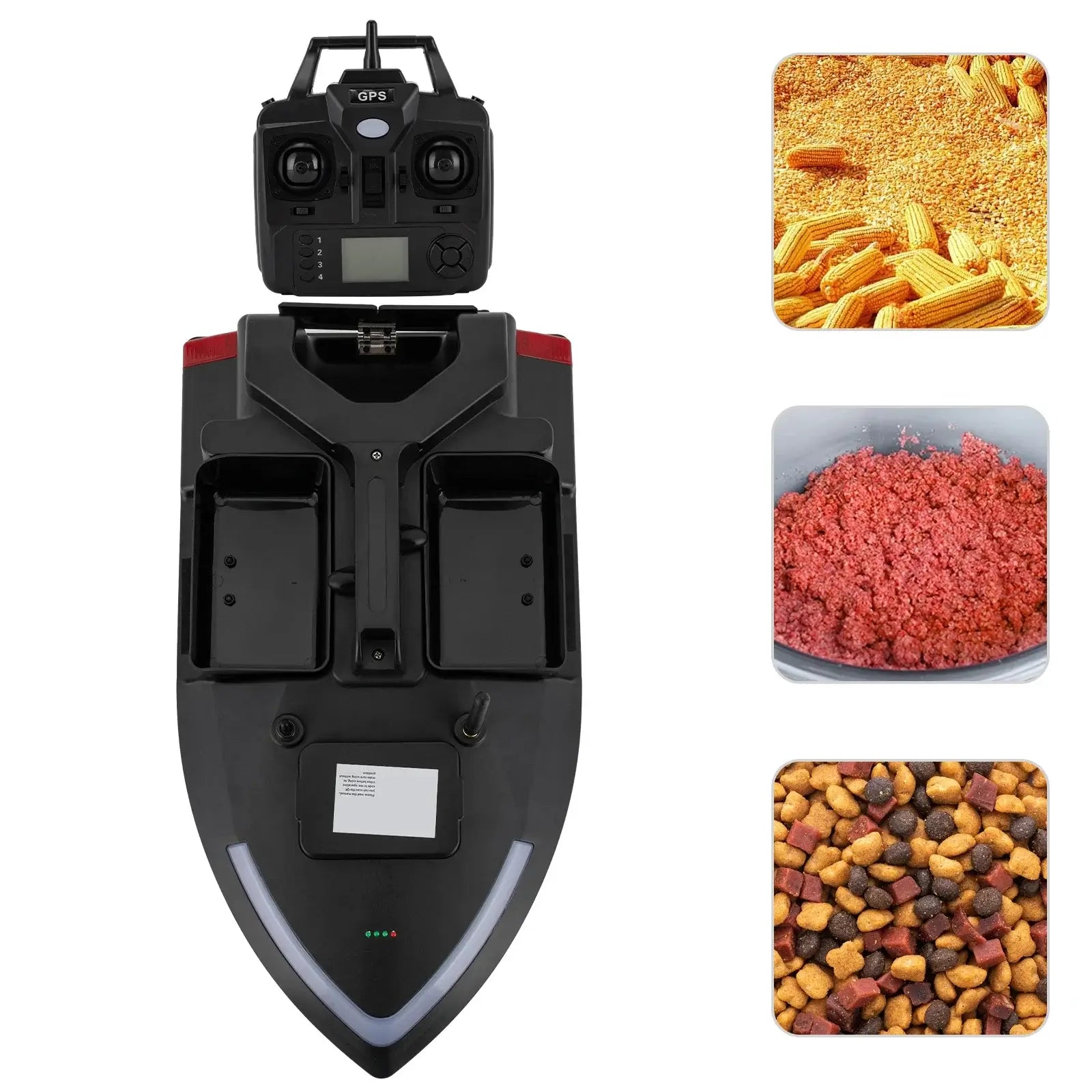 GPS Fishing Automatic Bait Boat W/1640.42ft Remote Range Sportsman Specialty Products