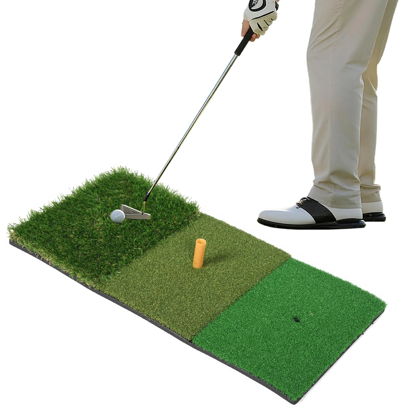 Golf Hitting Mat 30*60Cm Indoor Outdoor Mini Practice Durable
