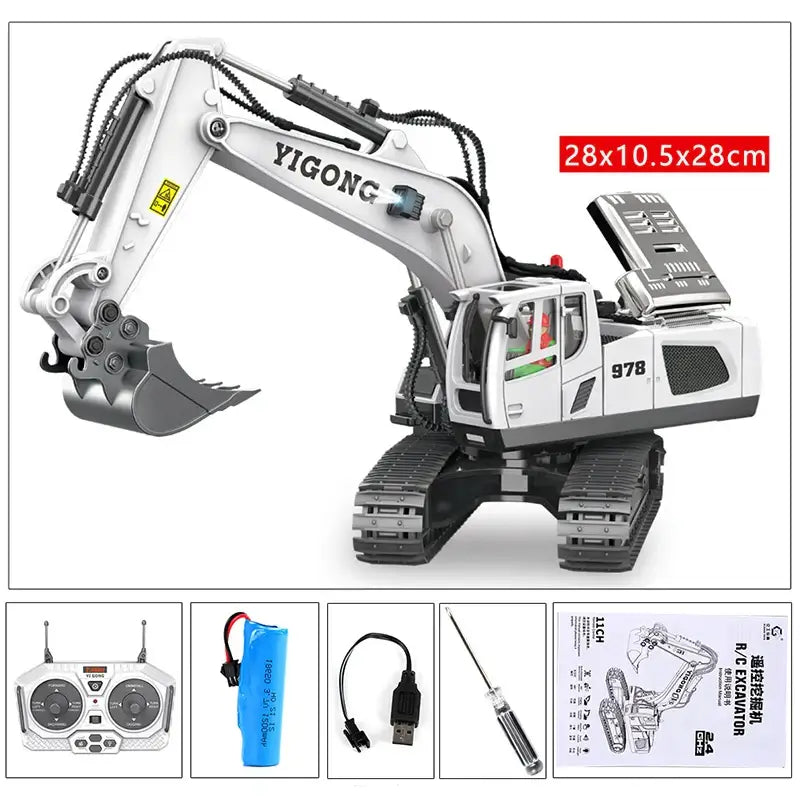 RC Excavator 1:20 Remote Control Truck Sportsman Specialty Products