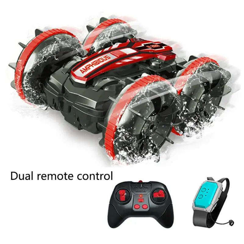 Amphibious RC Car Remote Control Stunt Car Vehicle