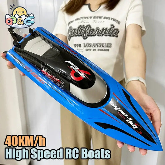 RC High Speed Boat 40Kmh Waterproof Remote Control Boats Sportsman Specialty Products