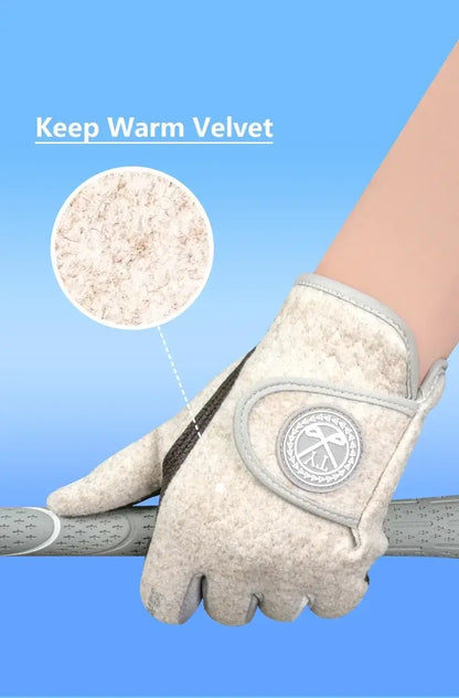 Ttygj Autumn Winter Windproof Warm Golf Gloves Sportsman Specialty Products