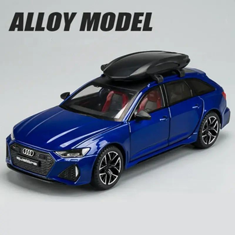 1/24 Audi RS6 Avant Station Wagon Alloy Racing Car Model Sportsman Specialty Products
