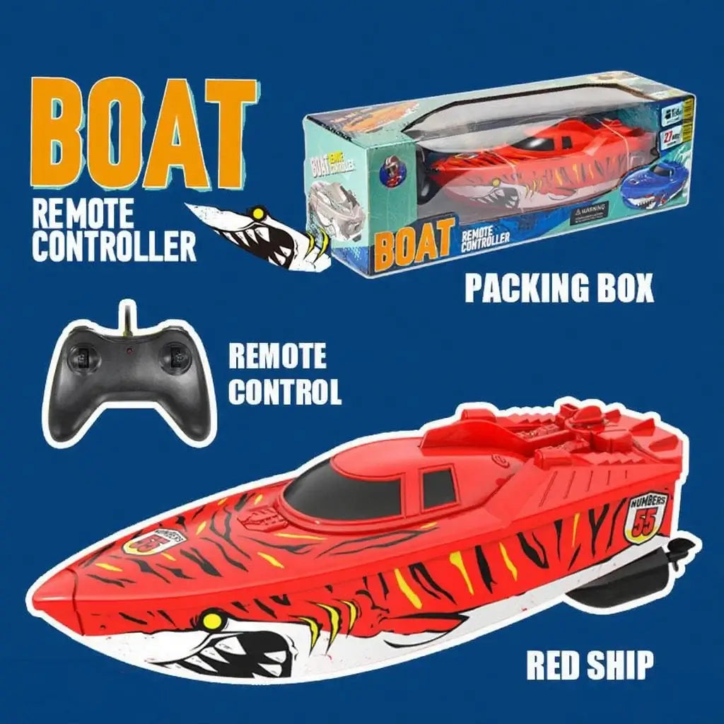 Mini RC Boat High-Speed Remote Control Boats Sportsman Specialty Products
