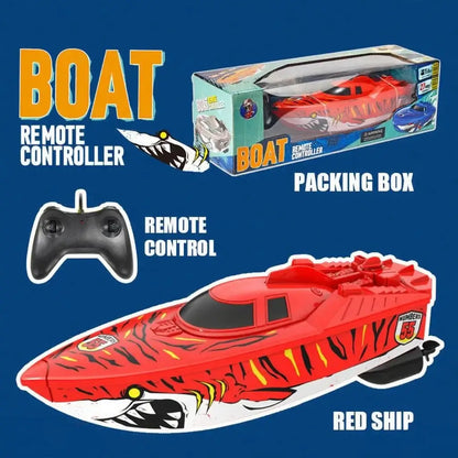 Mini RC Boat High-Speed Remote Control Boats Sportsman Specialty Products