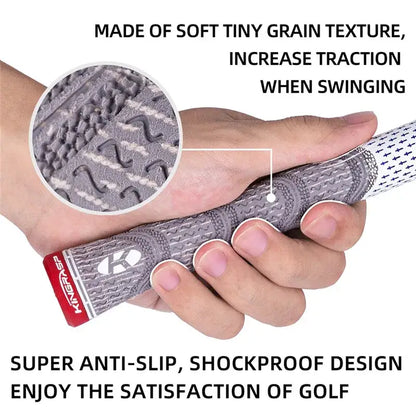 Men Women Anti-skid Shock-absorbing Golf Grips High Quality Rubber Sportsman Specialty Products