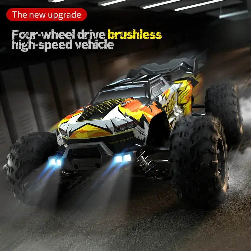 WLtoys 16101 Pro 1:16 75KM/H 4WD RC Car With LED Light Sportsman Specialty Products