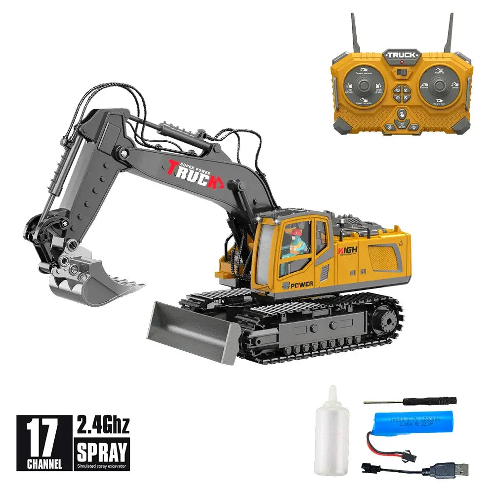 RC Excavator Dumper with Light Music Sportsman Specialty Products