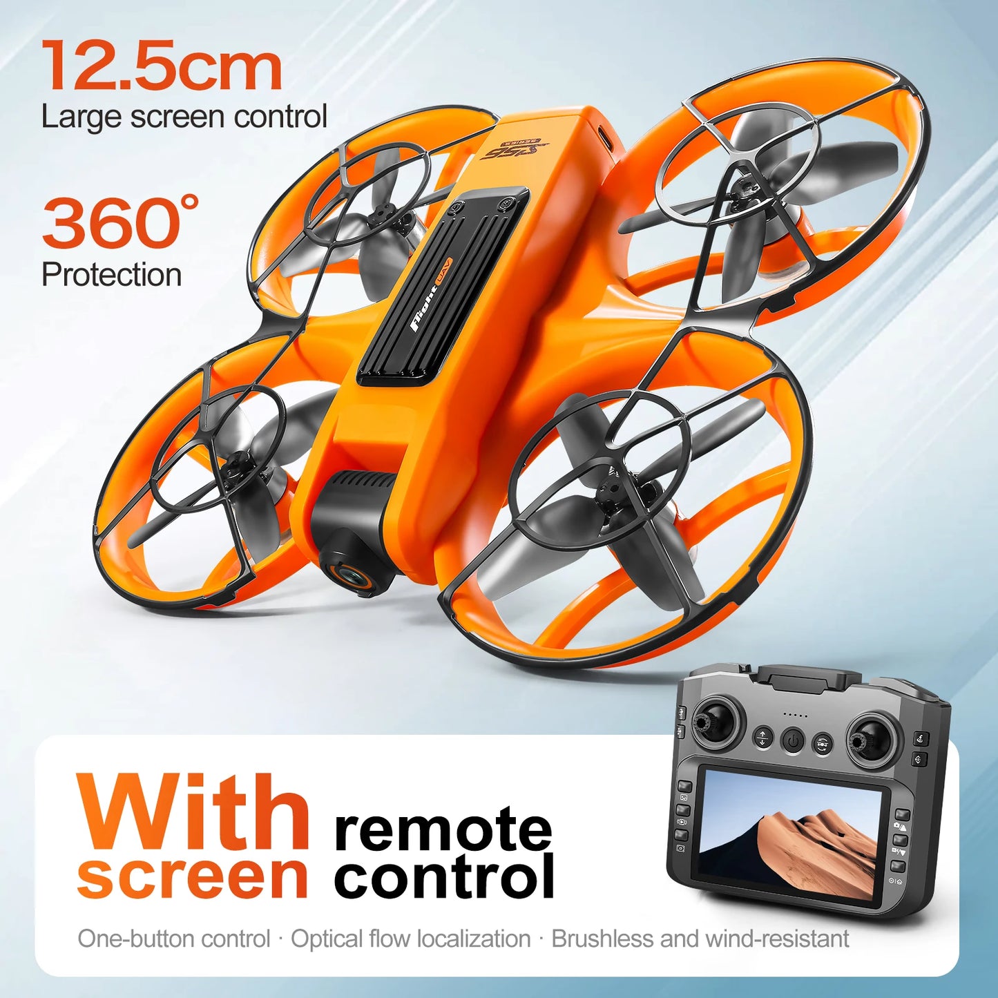 8K aerial photography drone S156 with remote control for professional aerial imaging and 360° protection.