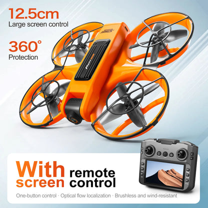 8K aerial photography drone S156 with remote control for professional aerial imaging and 360° protection.