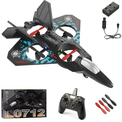 Performance RC Plane 2.4G L0712 High - Performance RC Plane: Gravity# 2.4G L0712 High-Performance RC Plane: Gravity-Sensing EPP Foam Experience precision flight with the L0712, engineered for both beginners and experienced pilots. This 2.4G RC plane featu