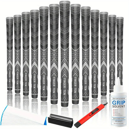 13 Golf Club Standard Grips/Medium Corded Rubber Multi-Purpose Sportsman Specialty Products